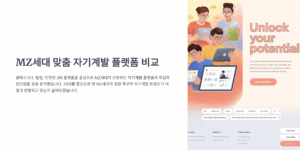 MZ 맞춤 자기계발 플랫폼 비교해봤습니다
