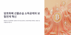 암호화폐 선물손실 소득공제 보험연계