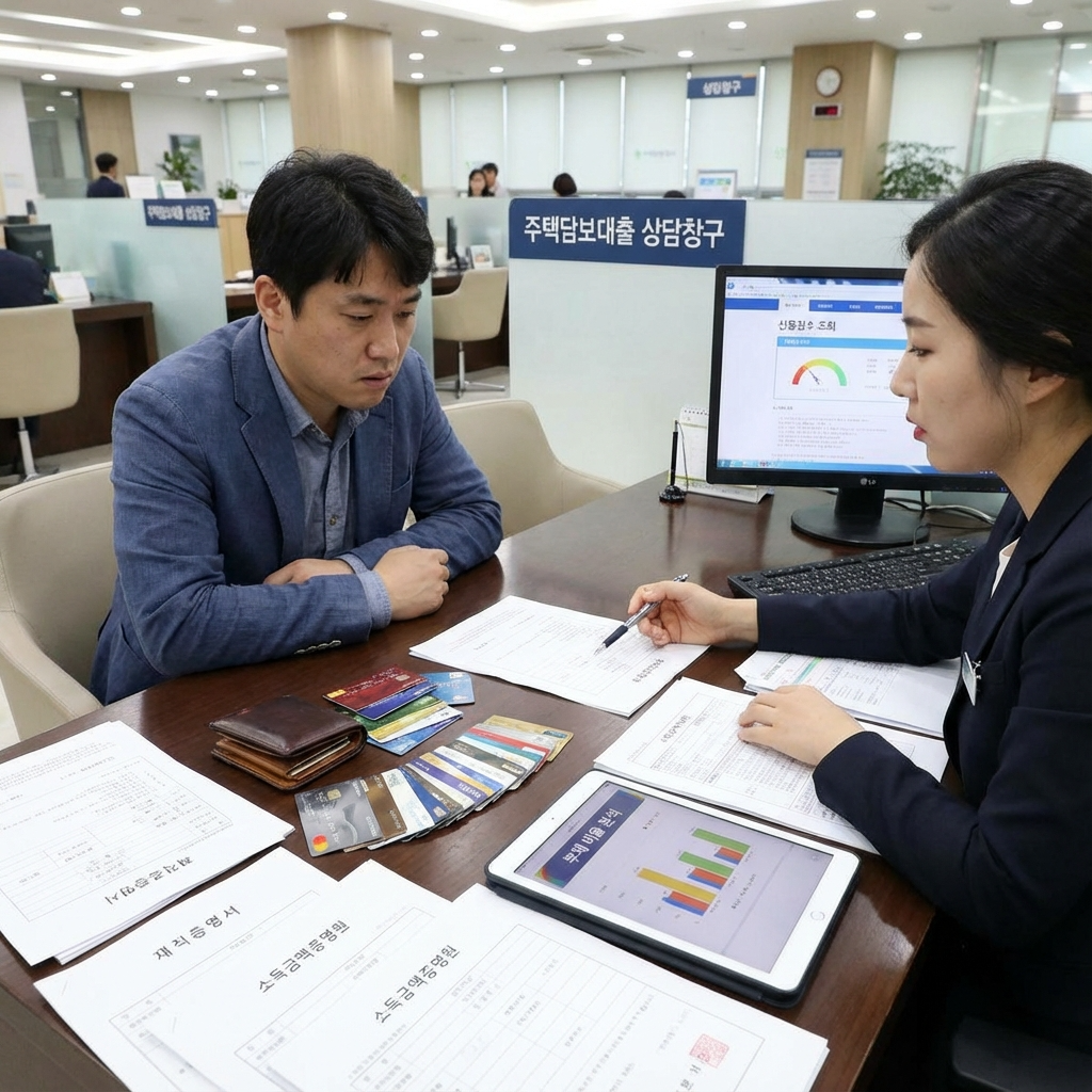 신용카드 20장 이상 보유자가 주택담보대출 받을 수 있나요?